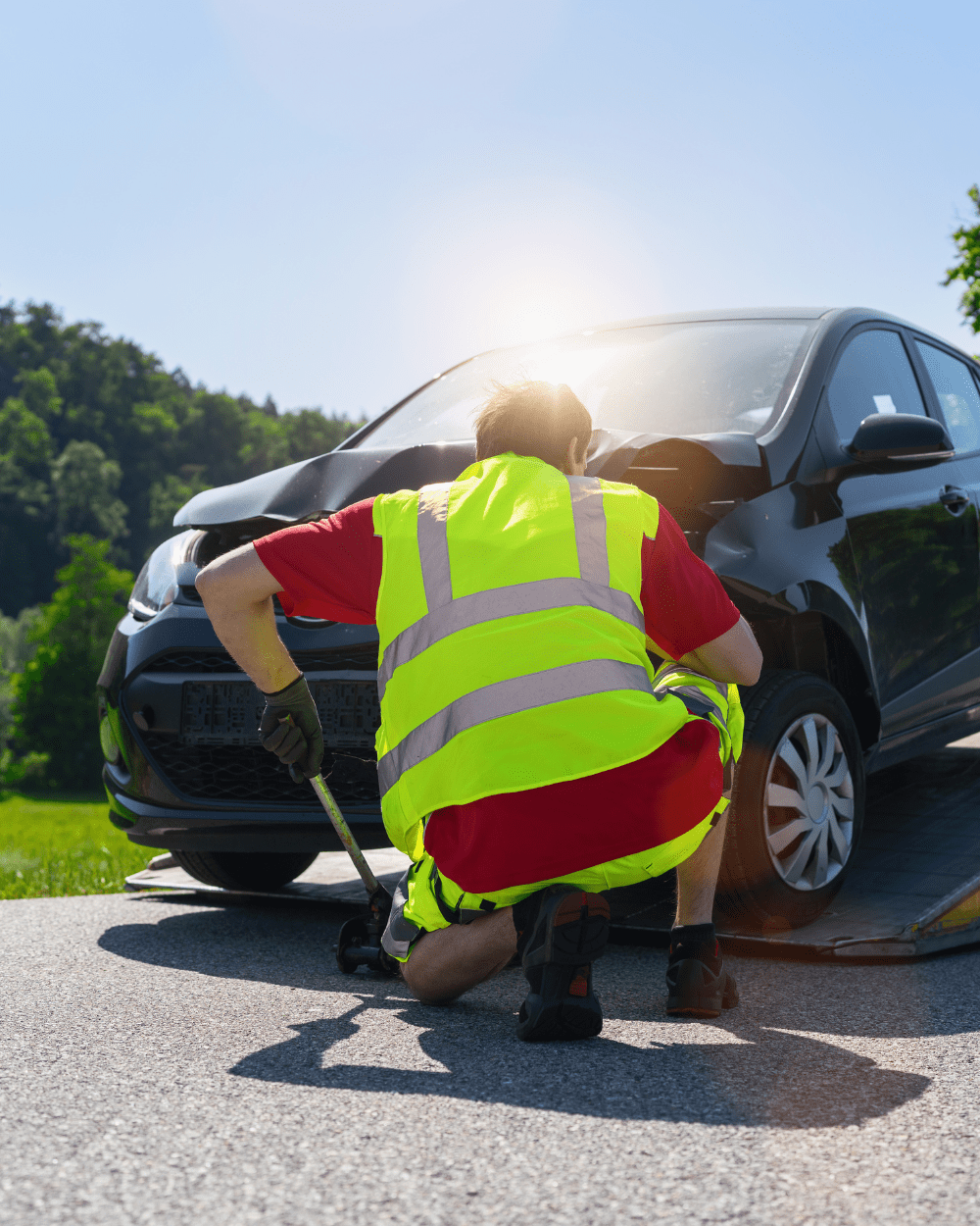 Roadside assistance and emergency car recovery service in Abu Dhabi